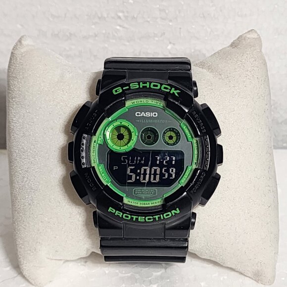 Casio G Shock Lime green and black - Picture 1 of 11